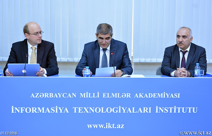 Head of the “Eljakim Information Technology" company, made a presentation at the Institute of Information Technology