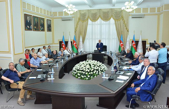 Presidium of ANAS. Activity of Division of Physical, Mathematical and Technical Sciences discussed