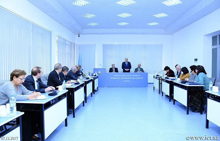 Institute of Information Technology of ANAS.  Meeting  with the representatives of the French-Azerbaijan University