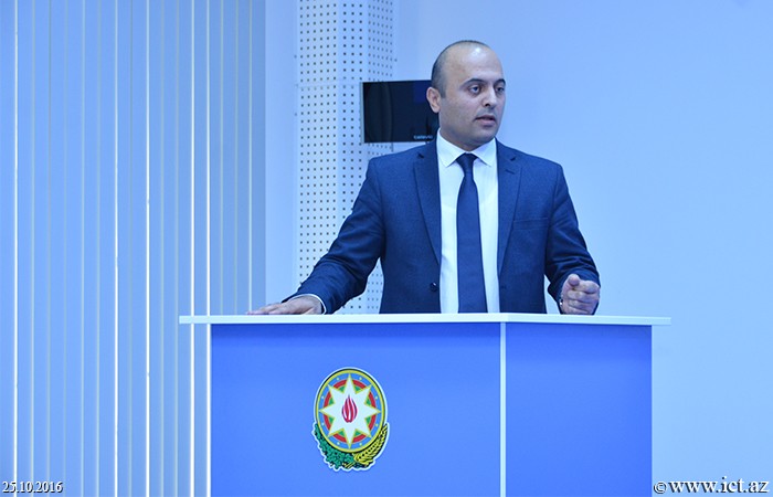 Institute of Information Technology of ANAS. Head of department of the Institute of Information Technology-Anar Samidov made a report at scientific seminar and brought to the attention to ICT innovations