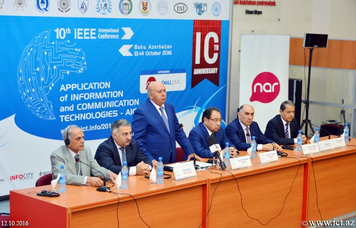Qafqaz University. "Application of Information and Communication (AICT 2016)" X international conference launched