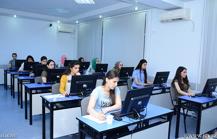 Institute of Information Technology of ANAS.  ANAS graduates' semester exams on pedagogy