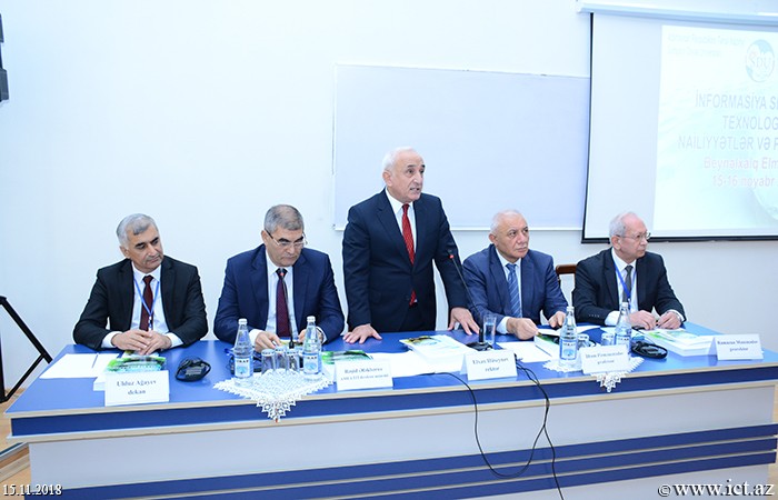Sumgayit State University. An international conference on "Information Systems and Technologies: Achievements and Perspectives" started its work