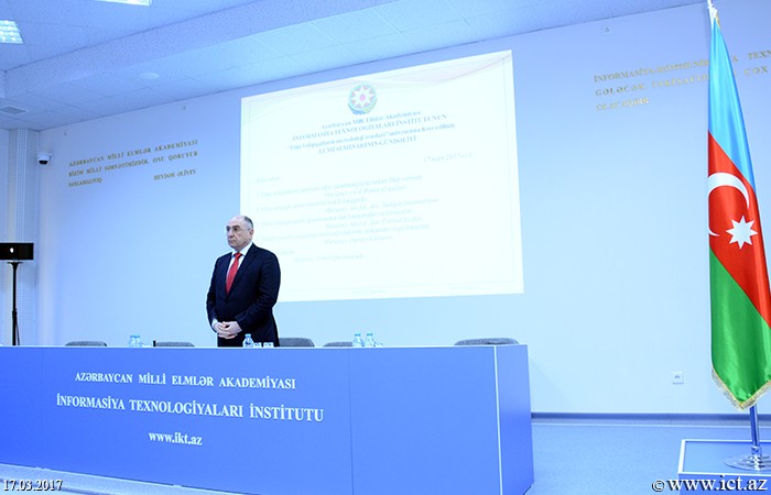 Institue of Information Technology of ANAS. Discussions on increasing the efficiency of scientific research activities