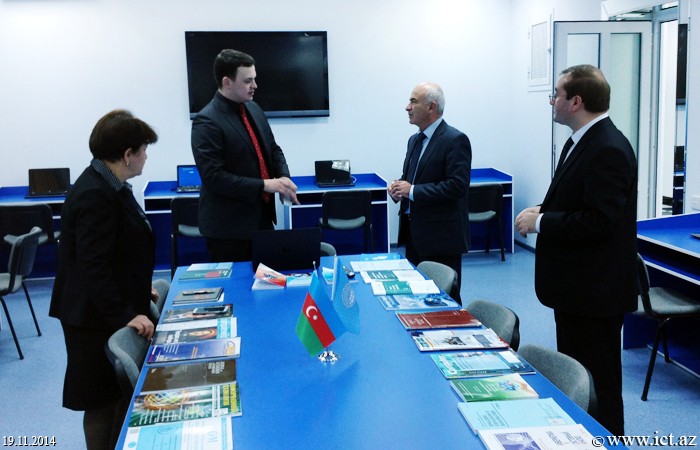 Institute of Information Technology of ANAS. Meeting with “EBSCO” representative for Western and Central Asia Reyko Rae