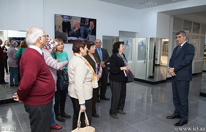 Institute of Information Technology of ANAS. The visit of the staff of Chair of foreign languages of ANAS