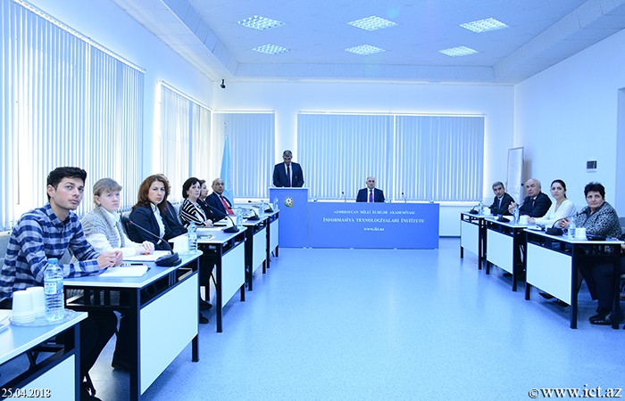 Institute of Information Technology of ANAS.  The reports on the grant projects implemented at the Institute were listened