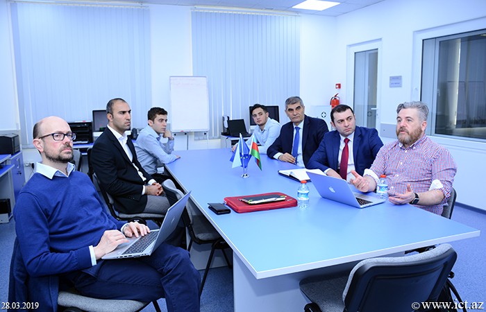 Institute of Information Technology of ANAS. Meeting with representatives of Xantaro company