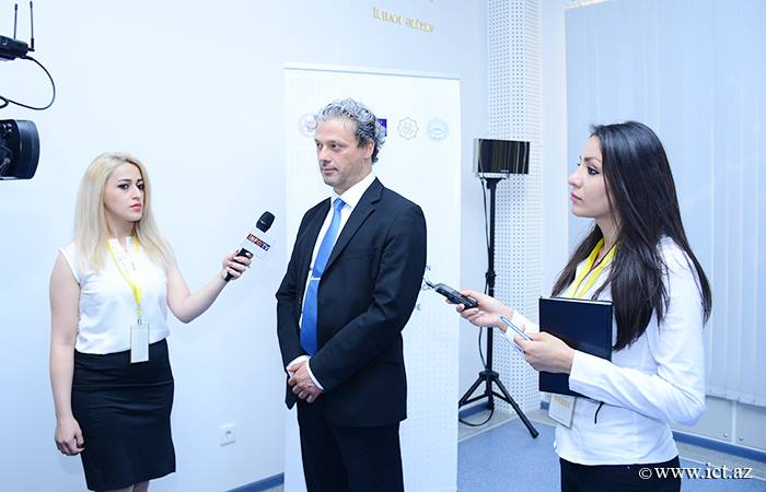Institute of Information Technology of ANAS. Interview with EaPConnect project manager Maria Minaricova and Head of department  at Estonian Music Academy Paolo Girol
