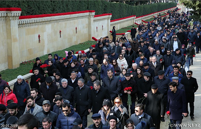 The Alley of Martyrs. Employees of Institute commemorated 20 January martyrs