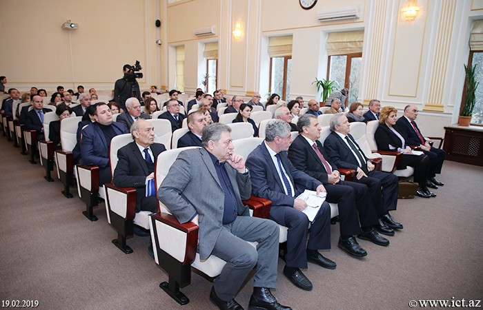 Presidium of ANAS. A meeting on the improvement of the scientific publications of ANAS held