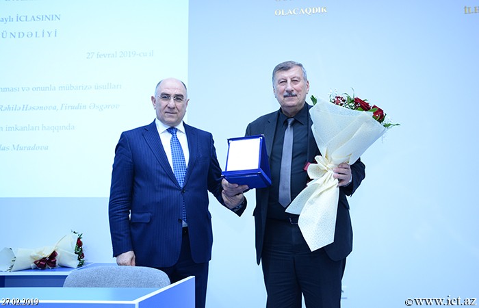 Institute of Information Technology of ANAS. Assistant Director of the Institute Mahmud Valibayov awarded Honorary Certificate