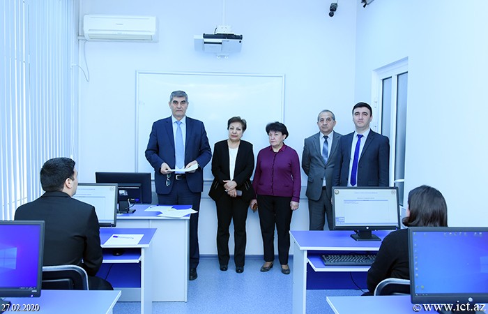 Institute of Information Technology of ANAS. The entrance exam on Phd studies at Training Innovation Center