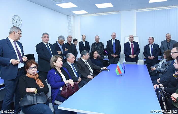 Institute of Information Technology of ANAS. Participants of the presentation ceremony of the National Information System "Scientific personnel" got acquainted with the innovative conditions created at the Institute