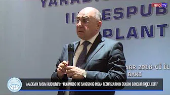 Academician Rasim Alguliev: "In our country, youth is the basis of human resources in the field of ICT"