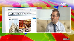 Rasim Mahmudov, Head of the Public Relations Department of ANAS, spoke on "Electronic Tourism Mechanism" in AzTV's "Seher" Program