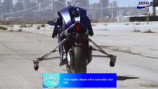 Bu robot motoskilet sürə bilir
