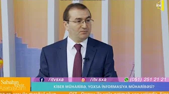 Заведующий отделом ИИТ НАНА Расим Махмудов выступил в программе «Сабахын хеир Азербайджан» телеканала ITV