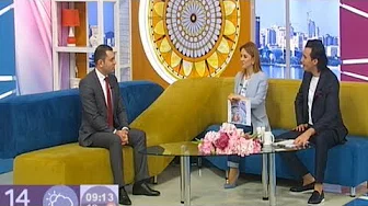 Babak Naiyev, Head of Deparment, was guest of AzTv's "Seher" program