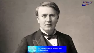 İlk lampa ixtiraçısı Tomas Alva Edison olub