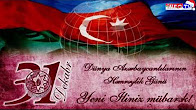 31 December - International Solidarity Day of Azerbaijanis