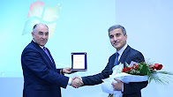 Deputy Director on general affairs of the institute Shakir Mehdiyev was awarded with honorary diploma of the Institute of Information Technology