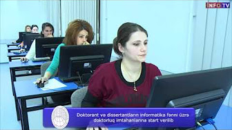 Doctoral exams of doctoral students and candidates for a degree in computer science launched