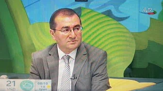 Rasim Mahmudov, Head of Public Relations Department, was guest of AzTv's "Tele-seher" program