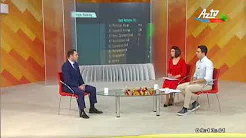 Sector chief of Institute  Babek Nabiyev was a guest on "Seher" program