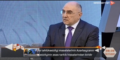 AMEA-nın vitse-prezidenti, akademik Rasim Əliquliyev Mədəniyyət kanalında çıxış edib