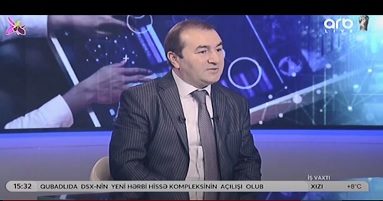 AMEA İTİ-nin şöbə müdiri Rasim Mahmudov ARB 24 telekanalının "İş vaxtı" proqramında çıxış edib