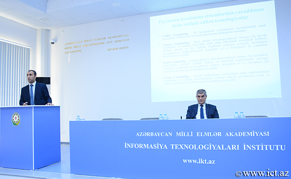 Qrid texnologiyalarında istifadə olunan proqram təminatları müzakirə olundu, Elm və Təhsil Nazirliyi, Elm ve Tehsil Nazirliyi, Azərbaycan Respublikası Elm və Təhsil Nazirliyi, Azerbaycan Respublikasi Elm ve Tehsil Nazirliyi, Elm və Ali Təhsil üzrə Dövlət Agentliyi, Elm və Ali Təhsil, AMEA, Azərbaycan Milli Elmlər Akademiyası, Elmler Akademiyasi, İnformasiya Texnologiyaları İnstitutu, İnformasiya Texnologiyaları, AMEA ITI, AMEA İTİ, İTİ, ITI, ikt.az, ict.az, ict, ikt, www.ict.az, www.ikt.az, Rasim Aliguliyev, Rasim Əliquliyev, RM Əliquliyev, Əliquliyev Rasim, Academician Rasim Aliguliyev