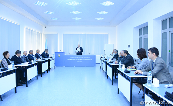 В пятницу в Институте информационных технологий НАНА состоялся очередной семинар Диссертационного совета