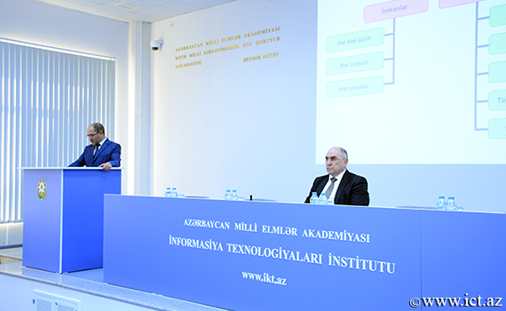 “Elektron universitetin fəaliyyət konsepsiyasının, model və metodlarının işlənilməsi” mövzusu üzrə alınmış elmi-nəzəri nəticələr müzakirə olundu, Elm və Təhsil Nazirliyi, Elm ve Tehsil Nazirliyi, Azərbaycan Respublikası Elm və Təhsil Nazirliyi, Azerbaycan Respublikasi Elm ve Tehsil Nazirliyi, Elm və Ali Təhsil üzrə Dövlət Agentliyi, Elm və Ali Təhsil, AMEA, Azərbaycan Milli Elmlər Akademiyası, Elmler Akademiyasi, İnformasiya Texnologiyaları İnstitutu, İnformasiya Texnologiyaları, AMEA ITI, AMEA İTİ, İTİ, ITI, ikt.az, ict.az, ict, ikt, www.ict.az, www.ikt.az, Rasim Aliguliyev, Rasim Əliquliyev, RM Əliquliyev, Əliquliyev Rasim, Academician Rasim Aliguliyev
