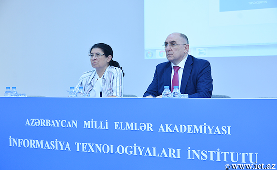 A meeting dedicated to the discussion of national ICT projects prepared by the Institute's specialists
