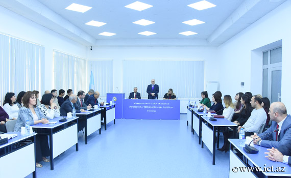 The first organization of the New Azerbaijan Party was created at the Institute of Information Technology