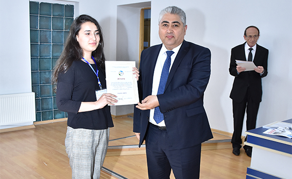 Colleague of Institute was awarded with Second place at the scientific conference of the of masters