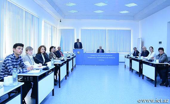 The reports on the grant projects implemented at the Institute were listened