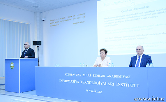 Azərbaycan dilindəki mətnlərin oxunabilirliyinin qiymətləndirilməsinə həsr olunmuş dissertasiya işi müzakirə olundu, Elm və Təhsil Nazirliyi, Elm ve Tehsil Nazirliyi, Azərbaycan Respublikası Elm və Təhsil Nazirliyi, Azerbaycan Respublikasi Elm ve Tehsil Nazirliyi, Elm və Ali Təhsil üzrə Dövlət Agentliyi, Elm və Ali Təhsil, AMEA, Azərbaycan Milli Elmlər Akademiyası, Elmler Akademiyasi, İnformasiya Texnologiyaları İnstitutu, İnformasiya Texnologiyaları, AMEA ITI, AMEA İTİ, İTİ, ITI, ikt.az, ict.az, ict, ikt, www.ict.az, www.ikt.az, Rasim Aliguliyev, Rasim Əliquliyev, RM Əliquliyev, Əliquliyev Rasim, Academician Rasim Aliguliyev