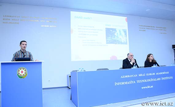 DAAD proqramı elmi tədqiqatçılar üçün geniş imkanlar yaradır, Elm və Təhsil Nazirliyi, Elm ve Tehsil Nazirliyi, Azərbaycan Respublikası Elm və Təhsil Nazirliyi, Azerbaycan Respublikasi Elm ve Tehsil Nazirliyi, Elm və Ali Təhsil üzrə Dövlət Agentliyi, Elm və Ali Təhsil, AMEA, Azərbaycan Milli Elmlər Akademiyası, Elmler Akademiyasi, İnformasiya Texnologiyaları İnstitutu, İnformasiya Texnologiyaları, AMEA ITI, AMEA İTİ, İTİ, ITI, ikt.az, ict.az, ict, ikt, www.ict.az, www.ikt.az, Rasim Aliguliyev, Rasim Əliquliyev, RM Əliquliyev, Əliquliyev Rasim, Academician Rasim Aliguliyev