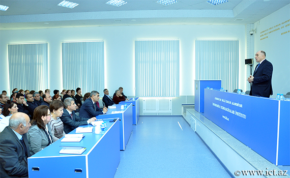 Strengthening of administrative and economic activity of the Institute was discussed