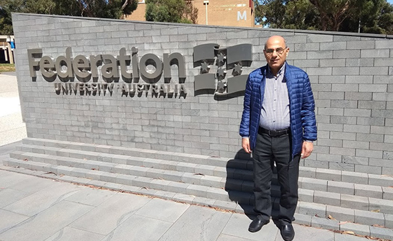 Head of Department was in scientific business trip at Federation University Australia