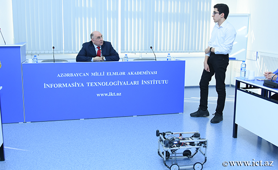 “İnfoMatrix-2018”in bürünc medalçısı hazırladığı yeni robotu təqdim edib, Elm və Təhsil Nazirliyi, Elm ve Tehsil Nazirliyi, Azərbaycan Respublikası Elm və Təhsil Nazirliyi, Azerbaycan Respublikasi Elm ve Tehsil Nazirliyi, Elm və Ali Təhsil üzrə Dövlət Agentliyi, Elm və Ali Təhsil, AMEA, Azərbaycan Milli Elmlər Akademiyası, Elmler Akademiyasi, İnformasiya Texnologiyaları İnstitutu, İnformasiya Texnologiyaları, AMEA ITI, AMEA İTİ, İTİ, ITI, ikt.az, ict.az, ict, ikt, www.ict.az, www.ikt.az, Rasim Aliguliyev, Rasim Əliquliyev, RM Əliquliyev, Əliquliyev Rasim, Academician Rasim Aliguliyev