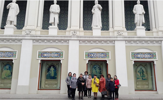 При организации Совета женщин состоялись экскурсии для сотрудников института
