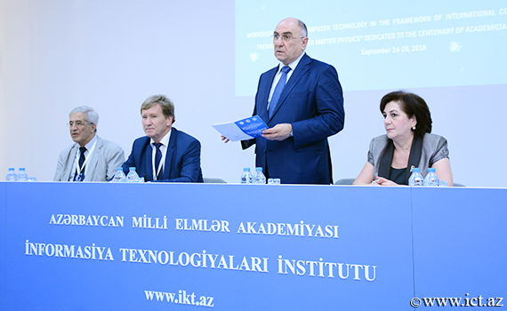 “MTCMP 2018” beynəlxalq konfransı çərçivəsində Superkompüter texnologiyaları üzrə təlim-seminar keçirildi, Elm və Təhsil Nazirliyi, Elm ve Tehsil Nazirliyi, Azərbaycan Respublikası Elm və Təhsil Nazirliyi, Azerbaycan Respublikasi Elm ve Tehsil Nazirliyi, Elm və Ali Təhsil üzrə Dövlət Agentliyi, Elm və Ali Təhsil, AMEA, Azərbaycan Milli Elmlər Akademiyası, Elmler Akademiyasi, İnformasiya Texnologiyaları İnstitutu, İnformasiya Texnologiyaları, AMEA ITI, AMEA İTİ, İTİ, ITI, ikt.az, ict.az, ict, ikt, www.ict.az, www.ikt.az, Rasim Aliguliyev, Rasim Əliquliyev, RM Əliquliyev, Əliquliyev Rasim, Academician Rasim Aliguliyev