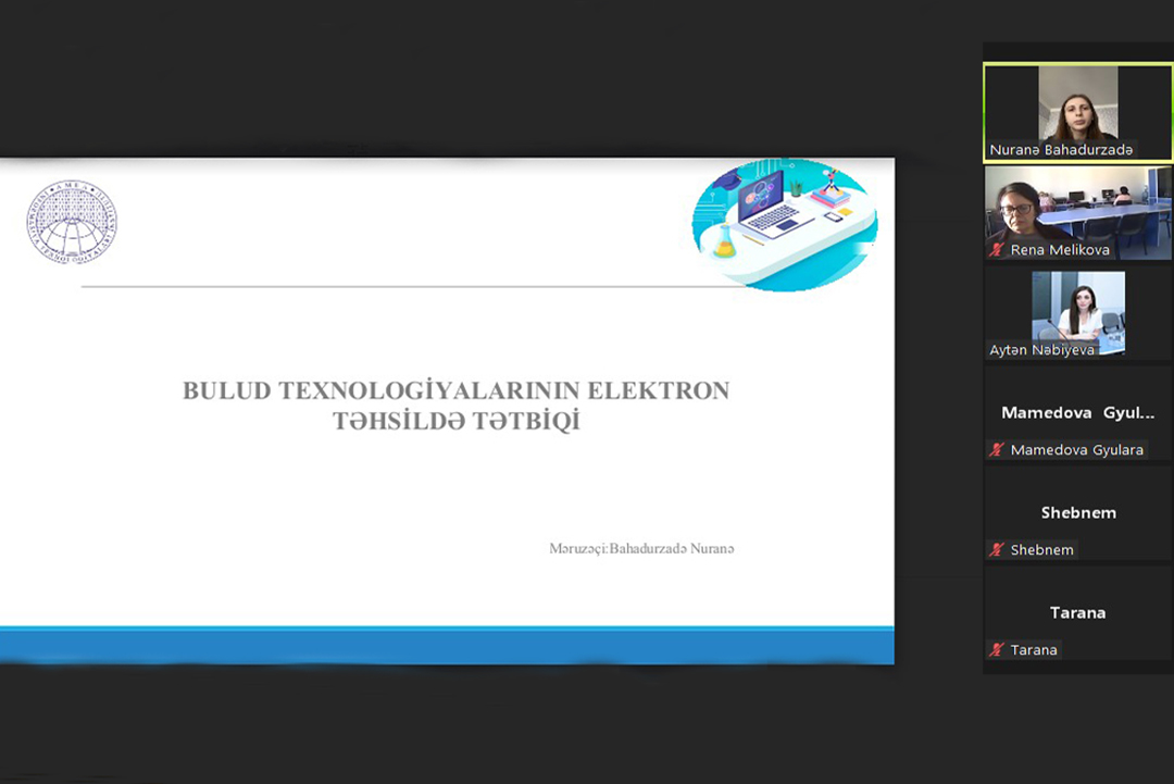 Bulud texnologiyalarının elektron təhsildə tətbiqi məsələləri araşdırılır, Elm və Təhsil Nazirliyi, Elm ve Tehsil Nazirliyi, Azərbaycan Respublikası Elm və Təhsil Nazirliyi, Azerbaycan Respublikasi Elm ve Tehsil Nazirliyi, Elm və Ali Təhsil üzrə Dövlət Agentliyi, Elm və Ali Təhsil, AMEA, Azərbaycan Milli Elmlər Akademiyası, Elmler Akademiyasi, İnformasiya Texnologiyaları İnstitutu, İnformasiya Texnologiyaları, AMEA ITI, AMEA İTİ, İTİ, ITI, ikt.az, ict.az, ict, ikt, www.ict.az, www.ikt.az, Rasim Aliguliyev, Rasim Əliquliyev, RM Əliquliyev, Əliquliyev Rasim, Academician Rasim Aliguliyev