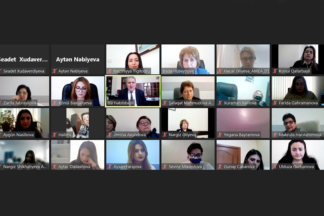 “Qadınlar və qızlar elmdə” Beynəlxalq Gününə həsr olunmuş konfrans keçirilib, Elm və Təhsil Nazirliyi, Elm ve Tehsil Nazirliyi, Azərbaycan Respublikası Elm və Təhsil Nazirliyi, Azerbaycan Respublikasi Elm ve Tehsil Nazirliyi, Elm və Ali Təhsil üzrə Dövlət Agentliyi, Elm və Ali Təhsil, AMEA, Azərbaycan Milli Elmlər Akademiyası, Elmler Akademiyasi, İnformasiya Texnologiyaları İnstitutu, İnformasiya Texnologiyaları, AMEA ITI, AMEA İTİ, İTİ, ITI, ikt.az, ict.az, ict, ikt, www.ict.az, www.ikt.az, Rasim Aliguliyev, Rasim Əliquliyev, RM Əliquliyev, Əliquliyev Rasim, Academician Rasim Aliguliyev