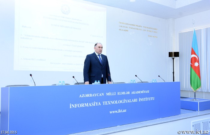 Müasir İKT yenilikləri haqqında məruzələr dinlənildi, Elm və Təhsil Nazirliyi, Elm ve Tehsil Nazirliyi, Azərbaycan Respublikası Elm və Təhsil Nazirliyi, Azerbaycan Respublikasi Elm ve Tehsil Nazirliyi, Elm və Ali Təhsil üzrə Dövlət Agentliyi, Elm və Ali Təhsil, AMEA, Azərbaycan Milli Elmlər Akademiyası, Elmler Akademiyasi, İnformasiya Texnologiyaları İnstitutu, İnformasiya Texnologiyaları, AMEA ITI, AMEA İTİ, İTİ, ITI, ikt.az, ict.az, ict, ikt, www.ict.az, www.ikt.az, Rasim Aliguliyev, Rasim Əliquliyev, RM Əliquliyev, Əliquliyev Rasim, Academician Rasim Aliguliyev