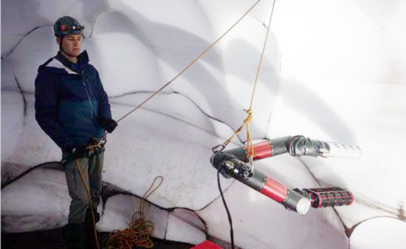 Робот-червь NASA готов покорять ледяные вулканы Антарктиды