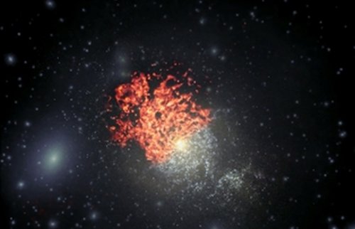 New computer models of galaxies provided evidence of the existence of dark matter